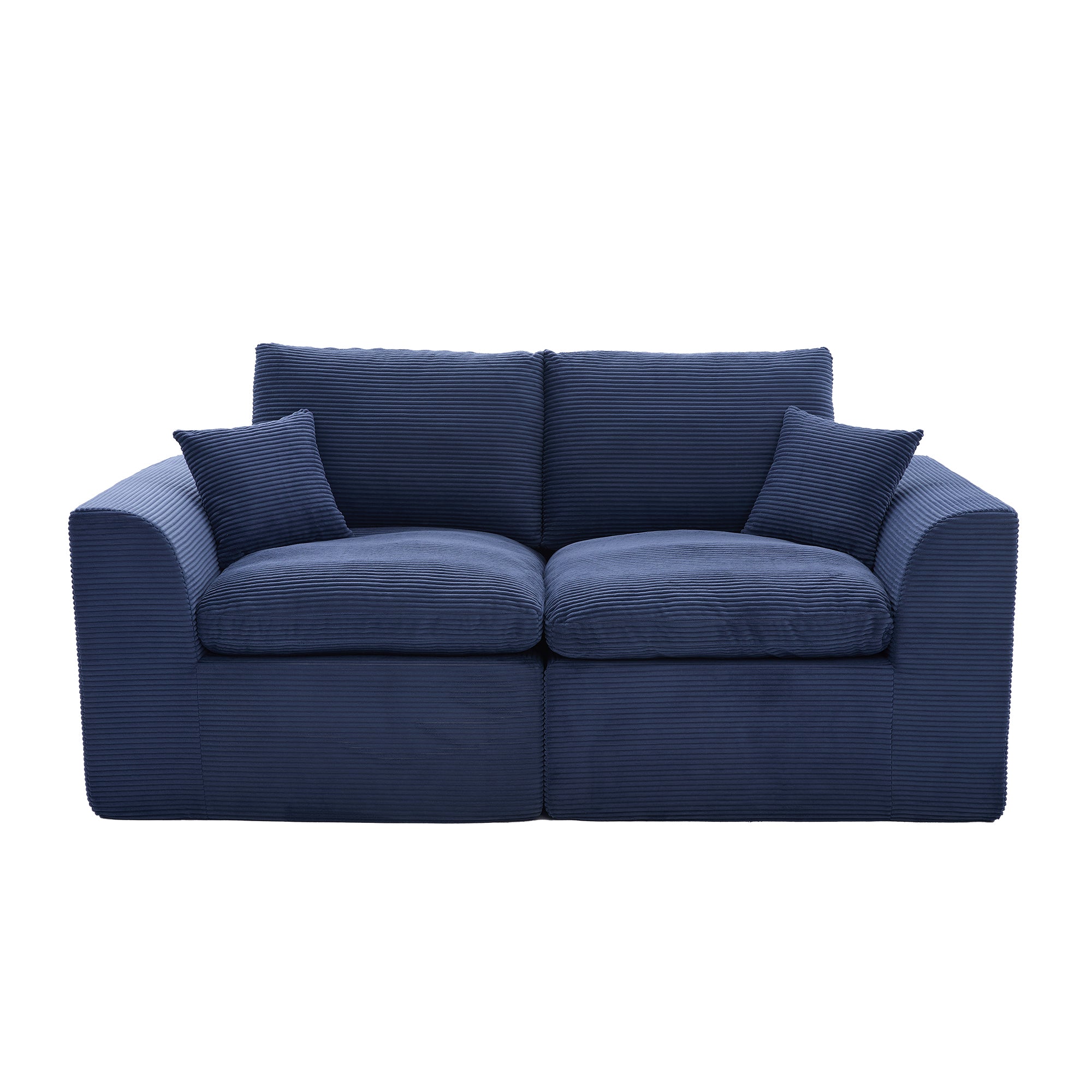 UNITED WE WIN Modular Sectional Sofa Cloud Couch,Comfy Cloud Modern Sofa,2 Seater with Cushion Covers Removable Furniture for Living Room Bedroom Apartments Dorms,No Assembly Required - Grand Goldman Shop