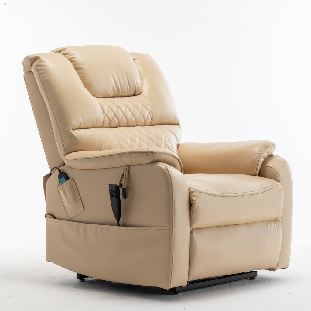Lounge chair lift chair relax sofa chair sitting room furniture sitting room power supply elderly electric lounge chair (180 degree lying flat) - Grand Goldman Shop
