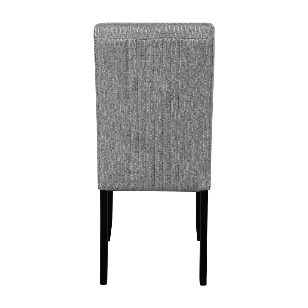 5-Piece Round Dining Table set, 43-Inch Modern Dining Table and 4 Upholstered Chairs for Dining Room, Kitchen Room, Living Room, Easy Assembly - Grand Goldman Shop
