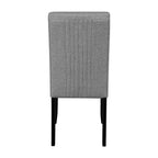 5-Piece Round Dining Table set, 43-Inch Modern Dining Table and 4 Upholstered Chairs for Dining Room, Kitchen Room, Living Room, Easy Assembly - Grand Goldman Shop