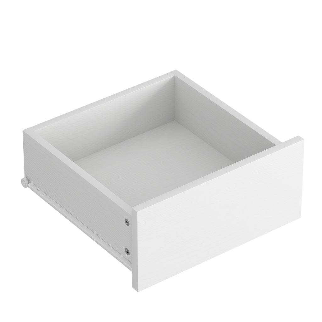 Wardrobe Closet 71.7' H, Bedroom Wooden Wardrobe with 2 Doors 6 Drawers, Modern Clothing Storage Cabinet Combination with Storage Shelves and Hanging Rail, White - Grand Goldman Shop