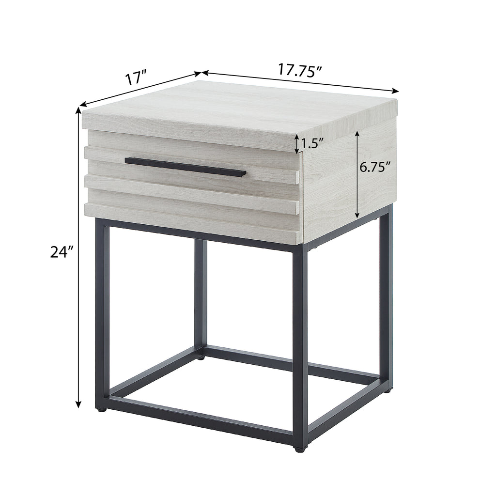 Findlay 3-Piece Bedroom Set, Plush 3D Upholstered Bed with Two Nightstands, Queen - Grand Goldman Shop