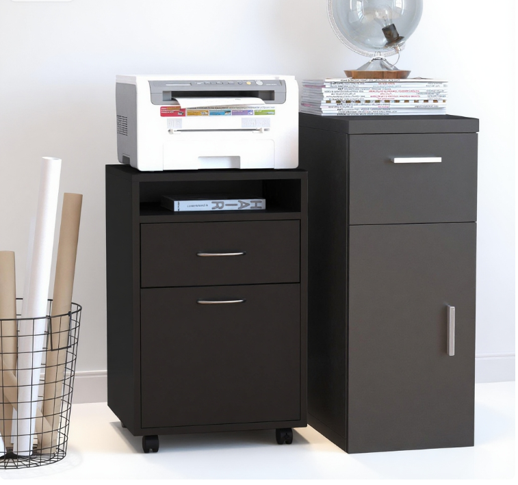 Mobile Storage Cabinet Organizer | Premium Home Decor - Grand Goldman