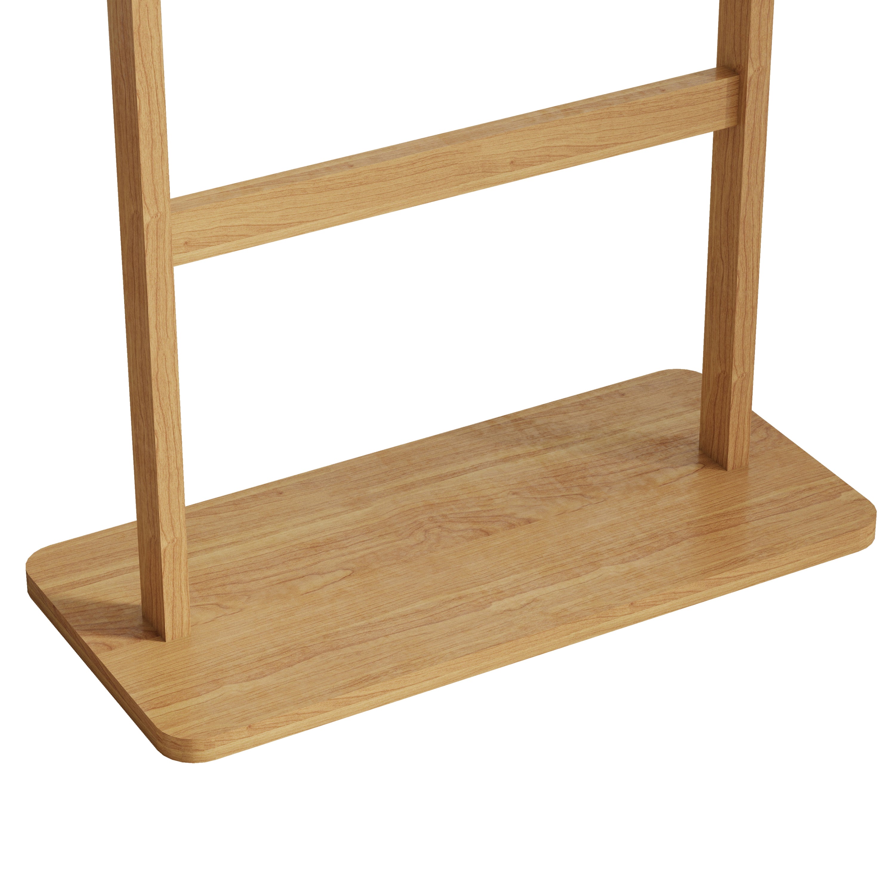 Solid wood hanger set 23.6*11*71 inches. This product is made of eco-friendly material, easy to assemble, elegant and stylish. It can be placed in the bedroom/entrance/living room (inatural ) - Grand Goldman Shop