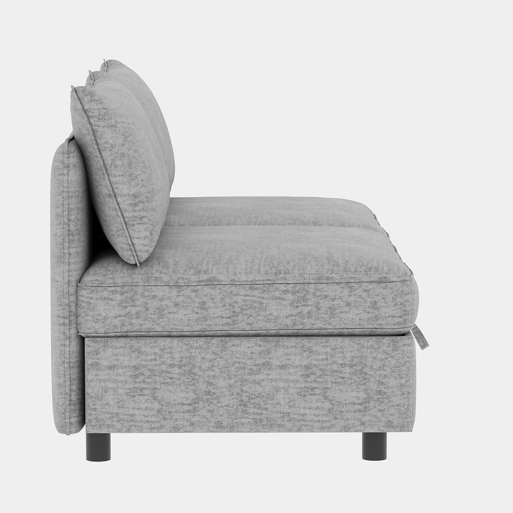 Modular Sectional Sofa, Convertible Sofa Seat With Storage, Sleeper Sectional Sofa Set, Fabric Flexible Modular Combinations for Living Room - Grand Goldman Shop