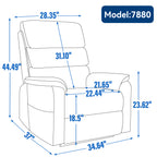 Brown Leatheraire Dual Motor Infinite Position Up to 350 LBS Power Lift Recliner Chair with Power-Remote, Heat Massage and Heavy Duty Motion Mechanism - Grand Goldman Shop