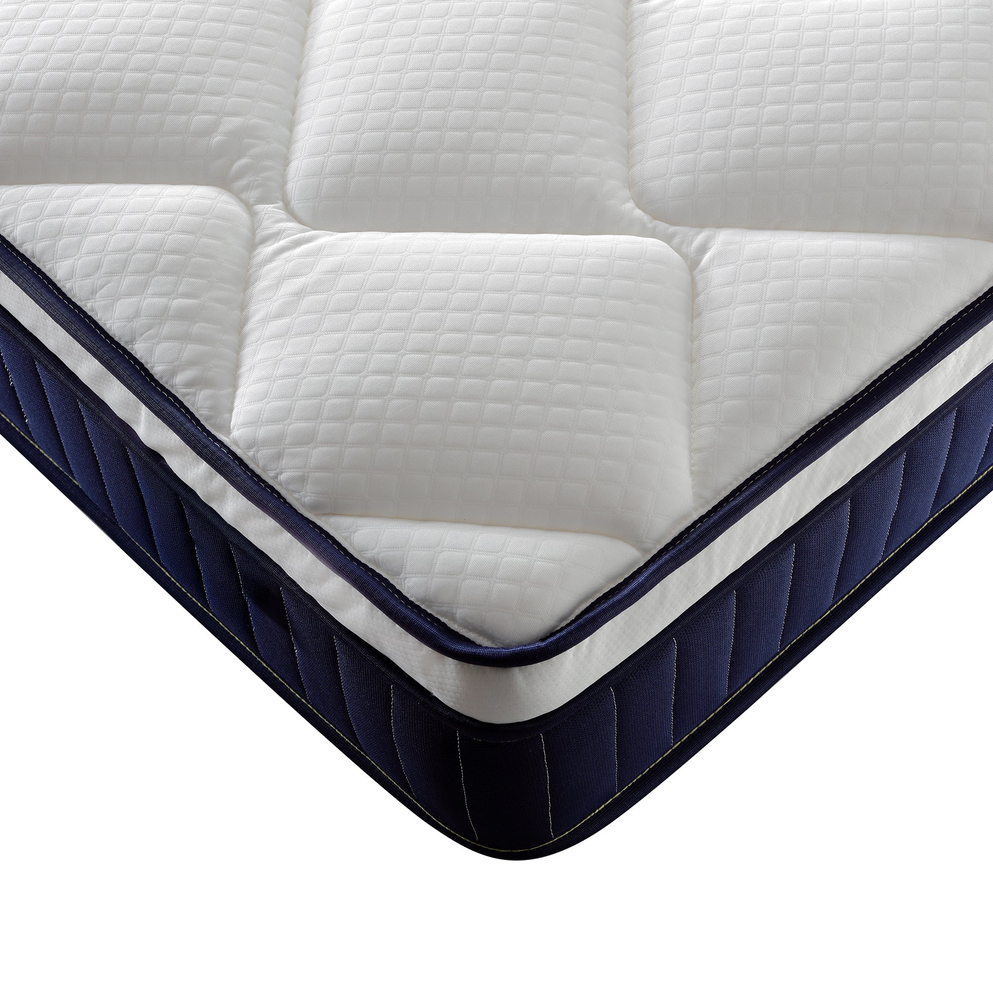 10 Inch Plush Memory Foam Pocket Spring Hybrid Mattress In A Box With Certipur-US Certified Memory Foam - Grand Goldman Shop