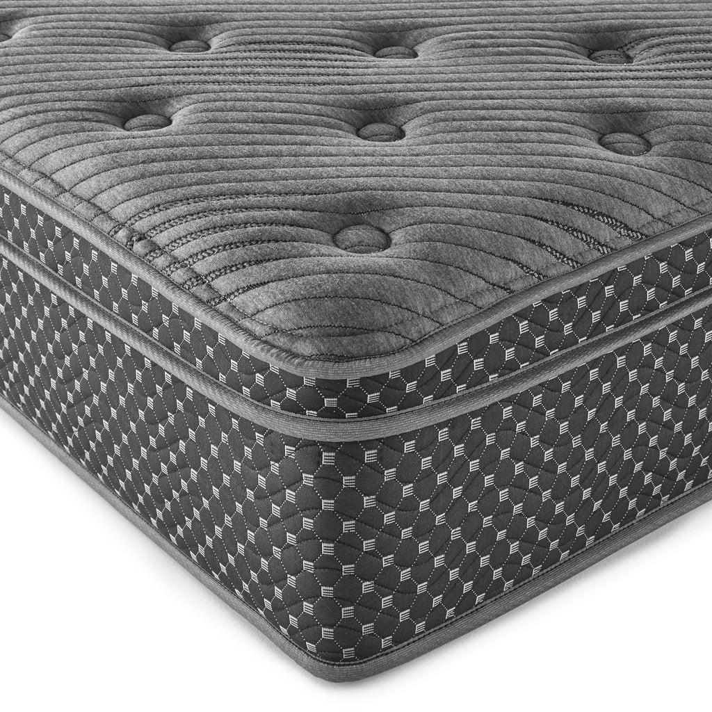 13' Quilted Eurotop Hybrid Twin XL Mattress, Plush - Grand Goldman Shop