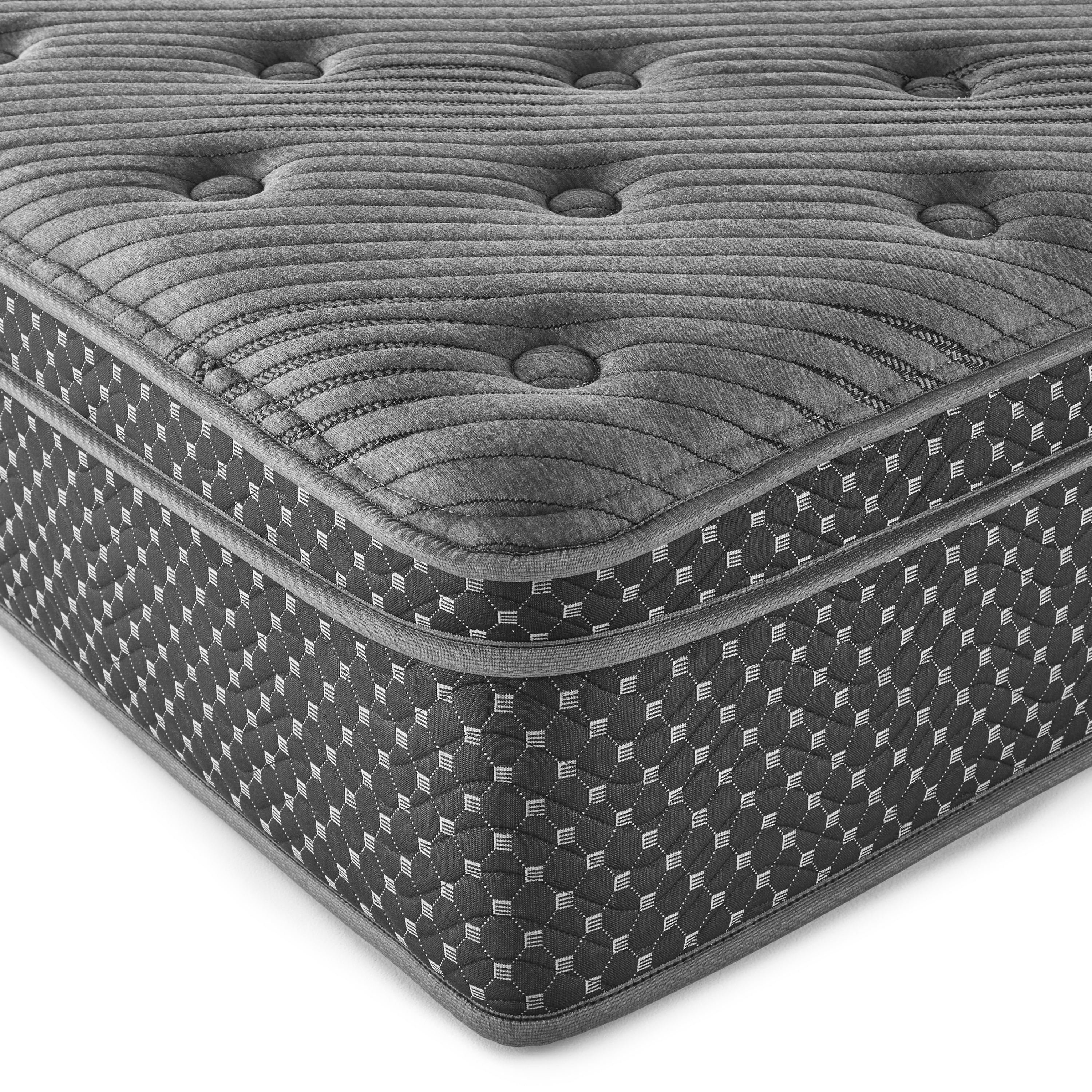 13' Quilted Eurotop Hybrid Twin XL Mattress, Plush - Grand Goldman Shop