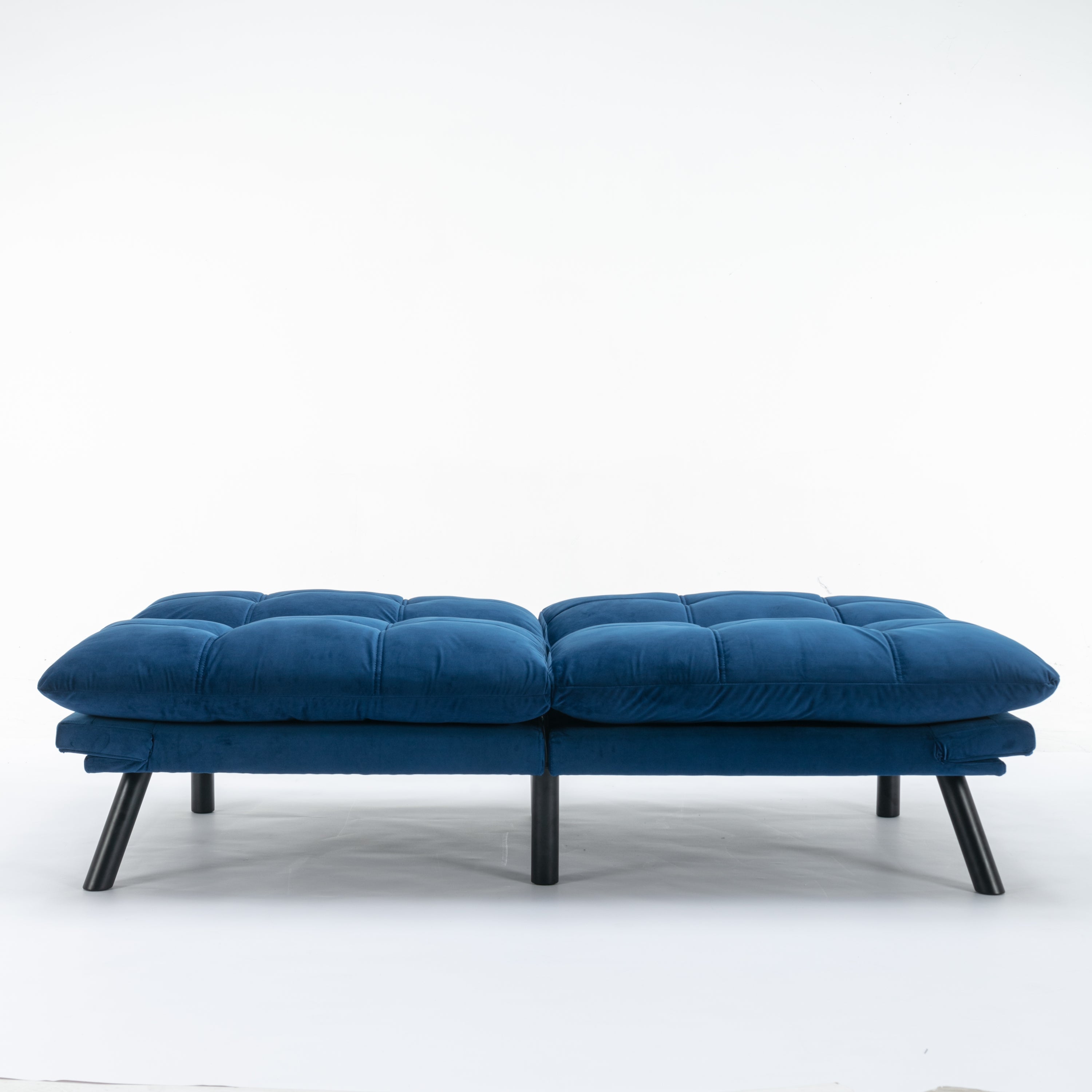 Navy Blue Convertible Folding Modern sofa Bed - Grand Goldman Shop