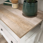 Lateral File with Large Drawer, White finish - Grand Goldman