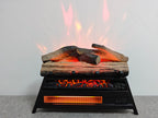23 inch Electric Fireplace  3D Log set insert, Infrared Fireplace Heater for Indoor - Grand Goldman Shop