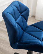 Eldon Diamond Tufted Adjustable Swivel Office Chair, Blue | Premium Home Decor - Grand Goldman