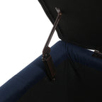 Indoor Dark Blue Storage Ottoman Bench - 51.25''L Upholstered Entryway Bench with Hidden Storage, 300lbs Weight Capacity for Living Room, Bedroom & Hallway - Grand Goldman Shop