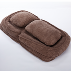 [VIDEO provided] Human Dog Bed ,Lazy Sofa Couch ,5 Adjustable Position,sit,sleep,fold,suit to put in bedroom, living room ,Space Saving Design,Brown - Grand Goldman Shop