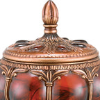 11.5' Tall Polyresin Decorative Jewelry Box, Victorian Style - Grand Goldman Shop