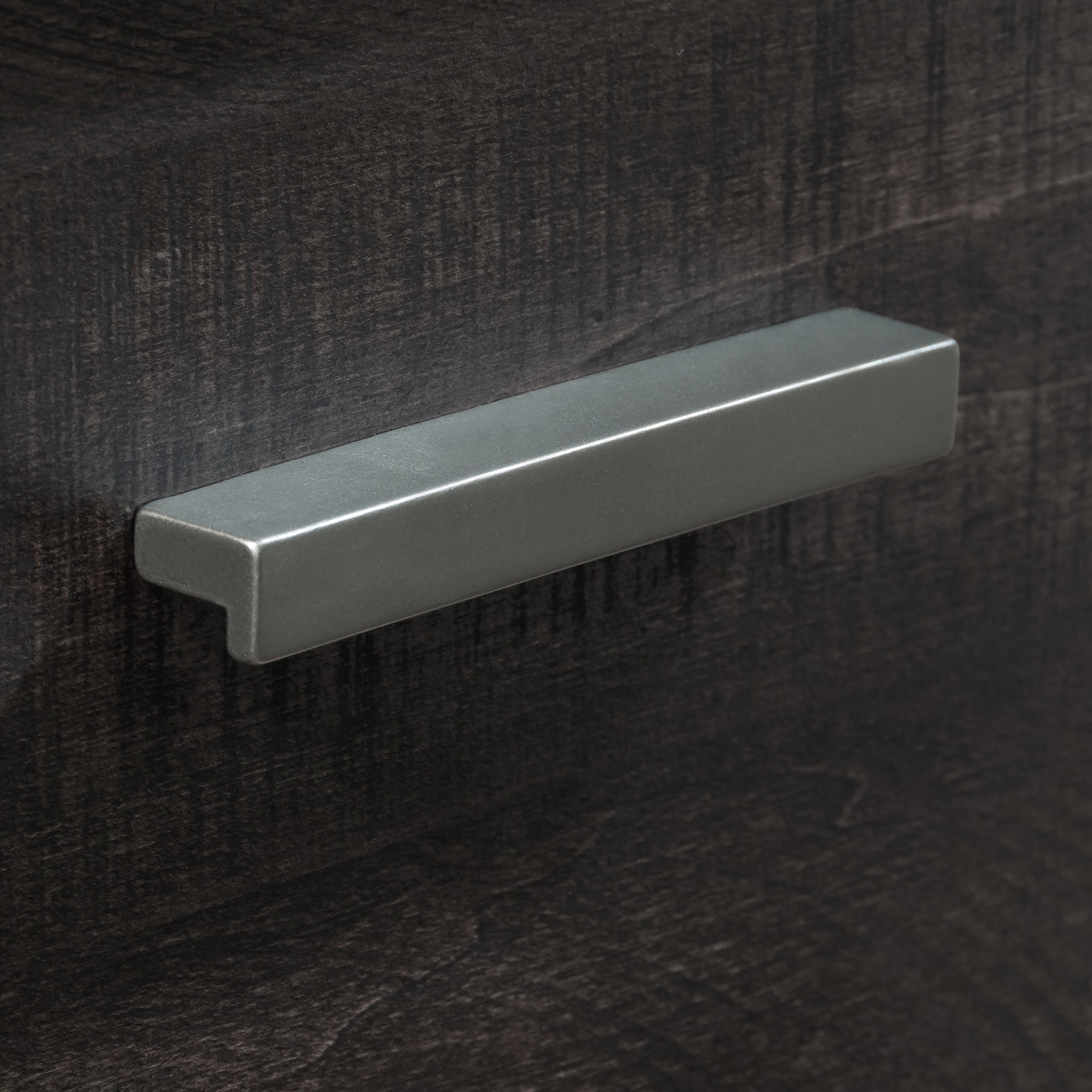 Lateral File with Two Drawers, Dark Brown finish - Grand Goldman