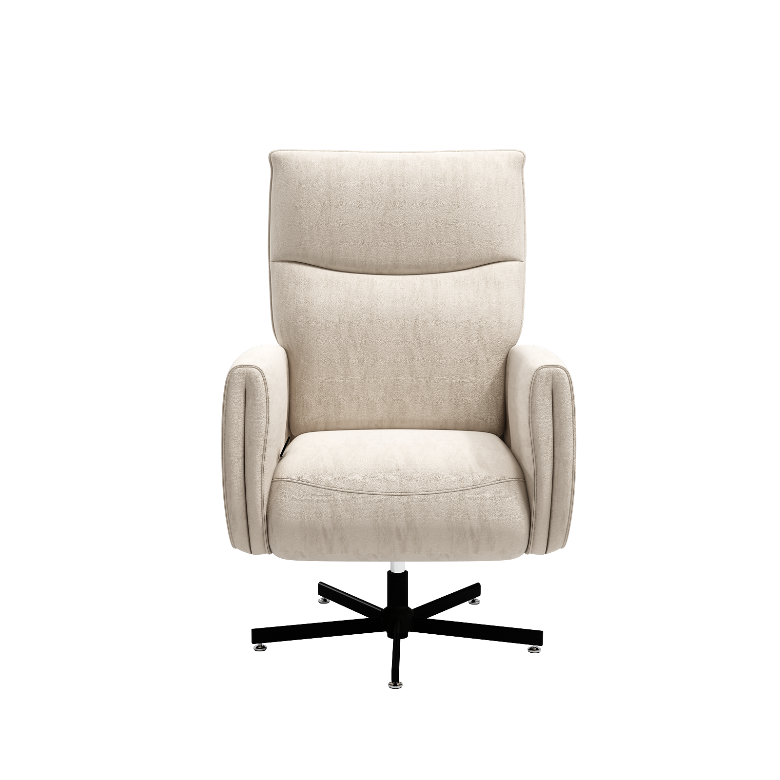 Power Swivel Recliner Chair, Electric Reclining with USB & Type-C Charging, 360° Swivel Velvet Upholstered Accent Chair, for 