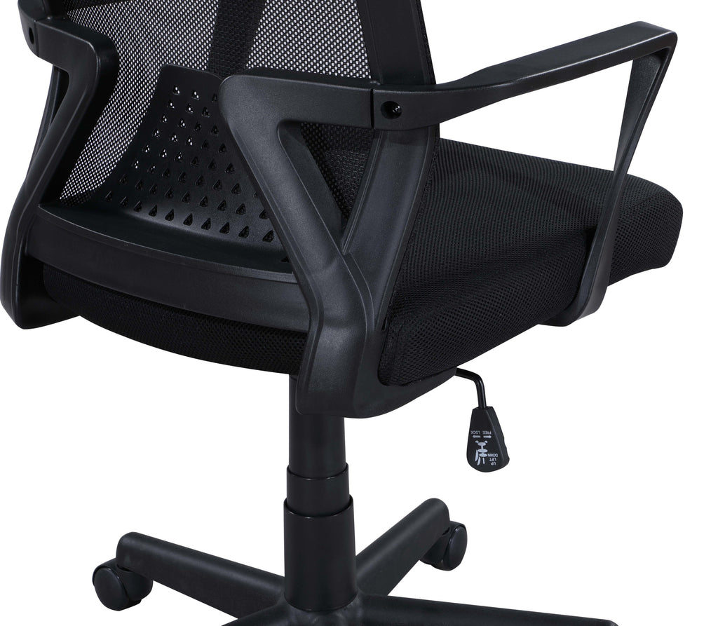 Height Adjustable Office/Task Chair with Armrest | Premium Home Decor - Grand Goldman