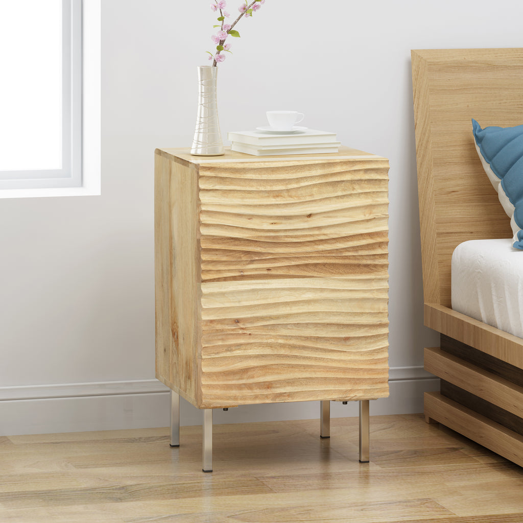 BEDSIDE 1 DOOR K/D - Grand Goldman Shop