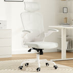 Ergonomic Office Chair, Home Office Desk Chair with Headrest, High Back Computer Chair with Armrests and Adjustable Lumbar Su