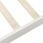Minimalist Wood Platform Bed Twin Mattress Foundation with Headboard Footboard Solid Wood Support - Grand Goldman Shop
