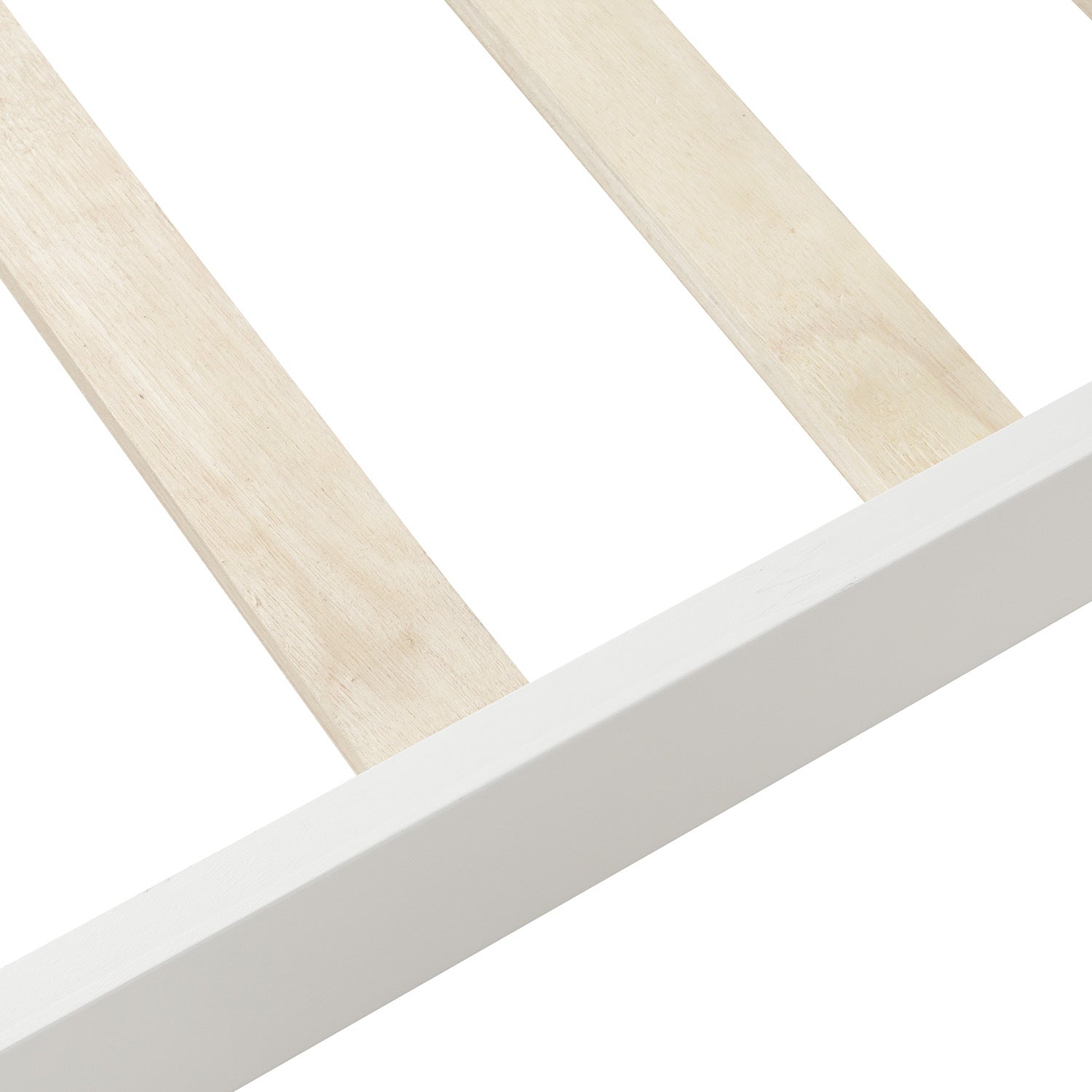 Minimalist Wood Platform Bed Twin Mattress Foundation with Headboard Footboard Solid Wood Support - Grand Goldman Shop
