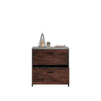 Lateral File with Full-Extension Slides, Dark Walnut finish - Grand Goldman