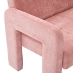 Nordic Modern Double Armchair Living Room & Bedroom Compact Upholstered Sofa Leisure Sofa Comfortable Seating with Dual Armrests Can be paired with a single chair - Grand Goldman Shop