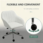 Faux Leather Office Chair, Adjustable Swivel Design for Home Office, Sleek Modern Look & Comfy Seating - Grand Goldman