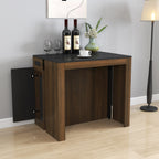 Modern Multifunctional Extendable Dining Table with Outlet, Space Saving Expanding Table with Storage for Party, Weddings, Meetings, Celebrations - Grand Goldman Shop