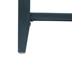 2-Drawer Side Table - Natural Rattan - End Table - Suitable for Bedroom, Living Room, or Study - Green MDF - Grand Goldman Shop