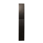 Freestanding  Cabinet with Inadjustable Shelves and two Doors for Kitchen, Dining Room,black - Grand Goldman Shop
