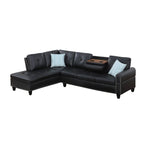 2 - Piece Irine Faux Leather Sectional Sofa - Grand Goldman Shop