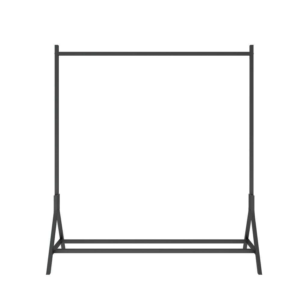 Garment Rack Freestanding Hanger Multi-functional Single pole Bedroom Clothing Rack Bedroom, Black - Grand Goldman Shop
