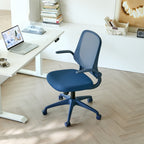 Ergonomic Color Office Chair 350LBS, Home Office, Mesh Back, Integrated Molded Foam, Comfortable Sitting, Flipping Armrest, F