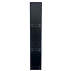 BLACK ,Large, Slim Storage Cart, Kitchen Rolling Cart, Narrow Storage Cabinet with Handle & Wheels, Wood Spice Rack Next to Fridge, Pantry Shelf for Kitchen, Small Spaces - Grand Goldman Shop