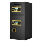 Large Double-door Coin-operated Safe, Digital Security Safe with Fireproof and Waterproof Bag, 6.5 Cubic Feet Safe Box with H