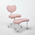 Meditation Chair Plus, Cross Legged Chair with Wheels, ADHD Chair, Criss Cross Desk Chair with Lumbar Support and Adjustable 