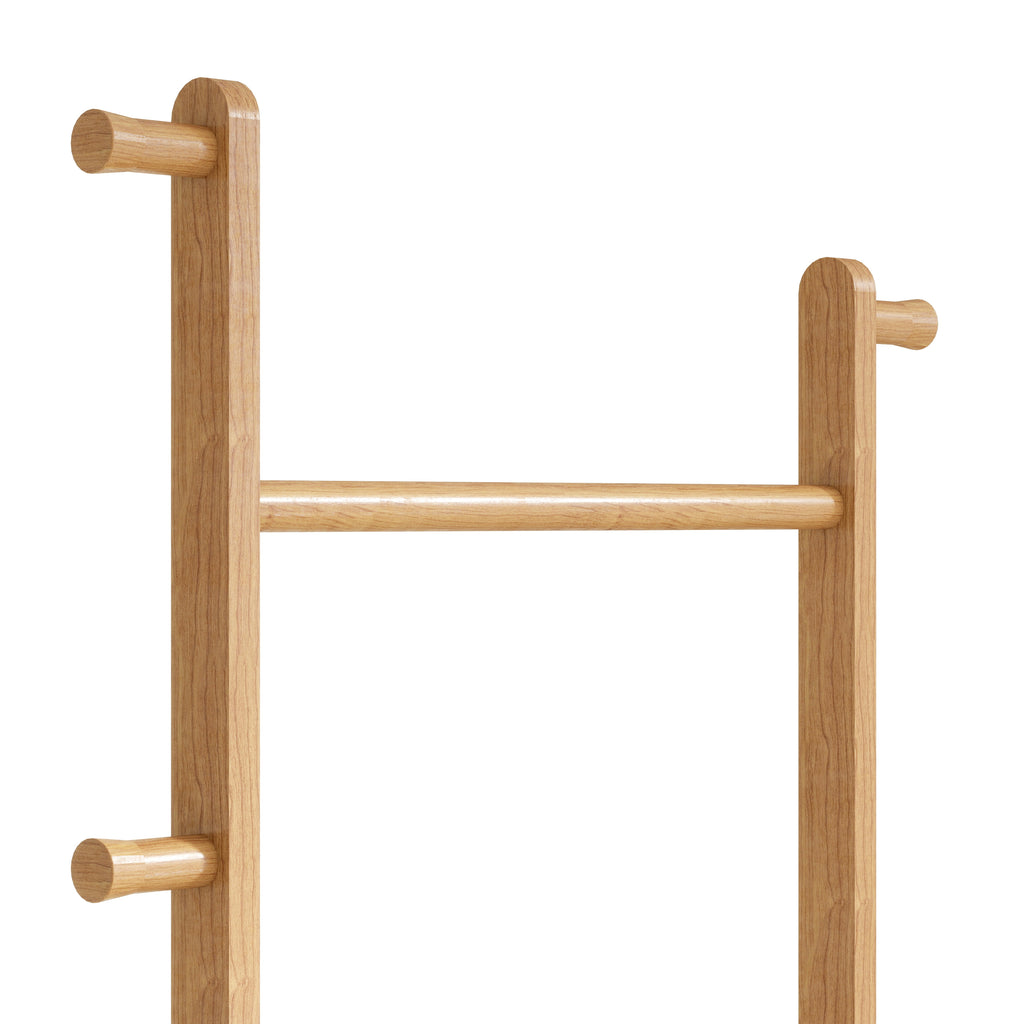Solid wood hanger set 23.6*11*71 inches. This product is made of eco-friendly material, easy to assemble, elegant and stylish. It can be placed in the bedroom/entrance/living room (inatural ) - Grand Goldman Shop