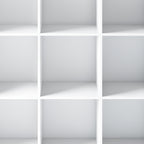 Artisan - 9 Cube Bookcase and Storage Unit - White - Grand Goldman