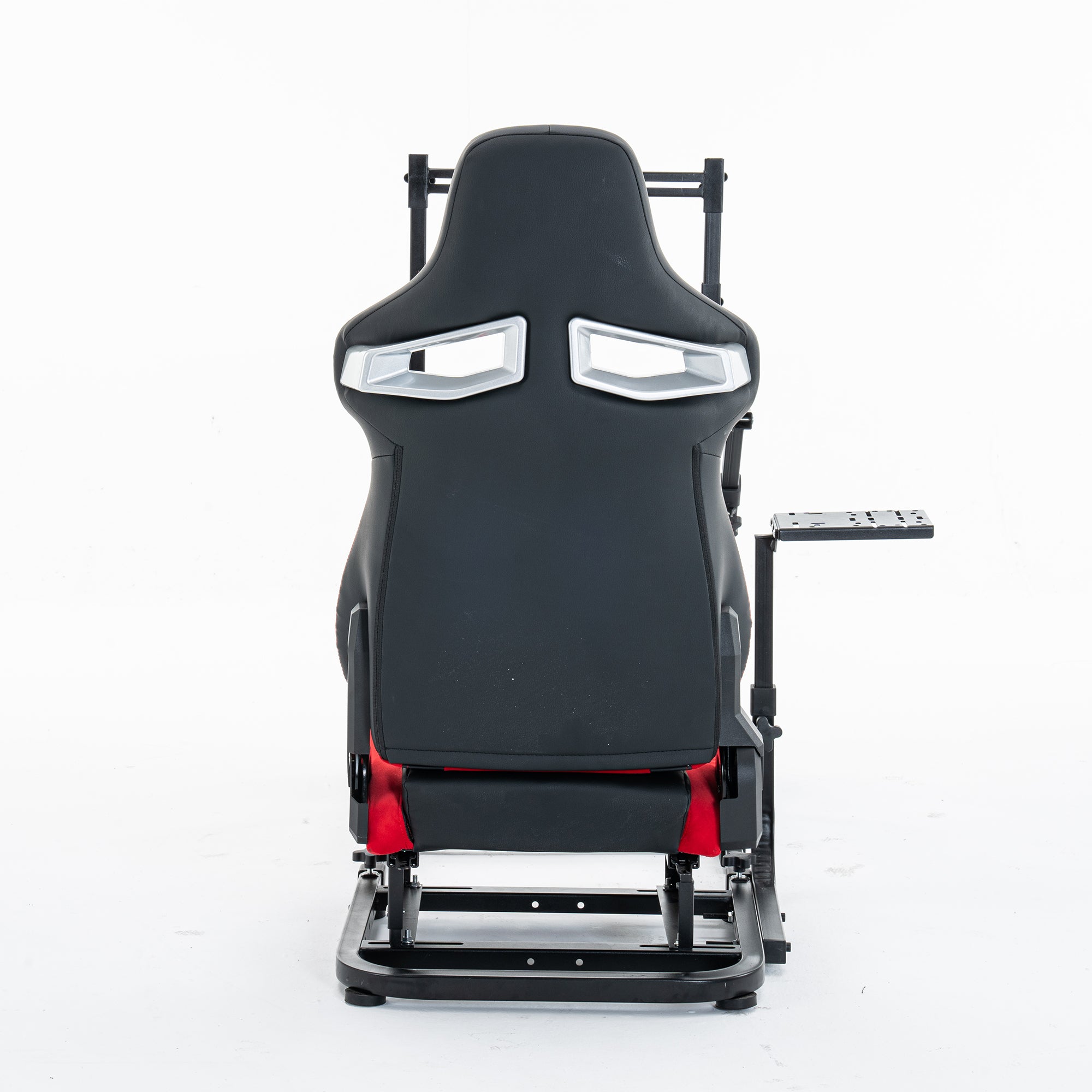 Enhanced and stable racing wheel cockpit, compatible with Fanatec, PXN, Thrustmaster, and Logitech adjustable driving simulat