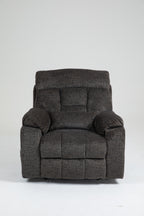 Old age electric lift chair, flat high density foam electric sofa, with heating and massage functions, can tilt to 180 degrees, 2 pocket cup holders, 2 remote controls, 4 OKIN motors - Grand Goldman Shop