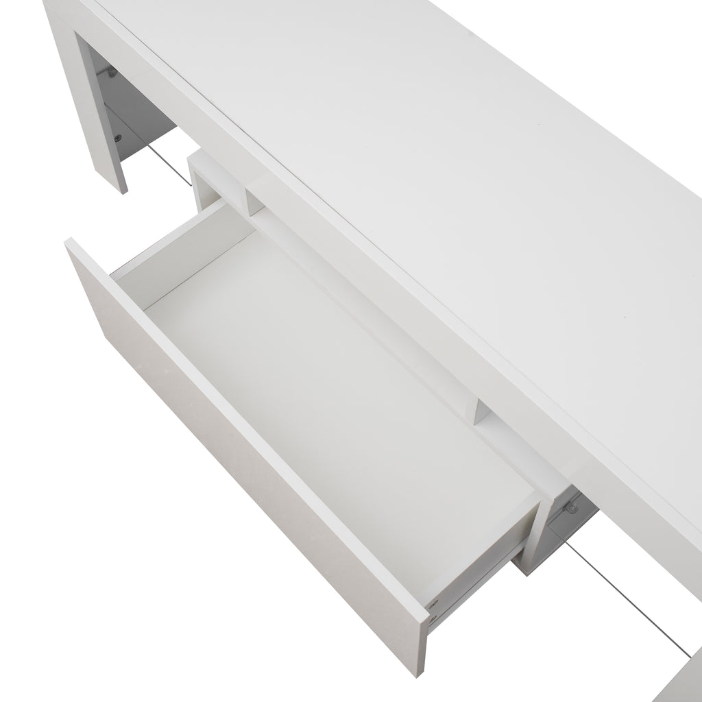 Entertainment TV Stand, Large TV Stand TV Base Stand with LED Light TV Cabinet. - Grand Goldman Shop