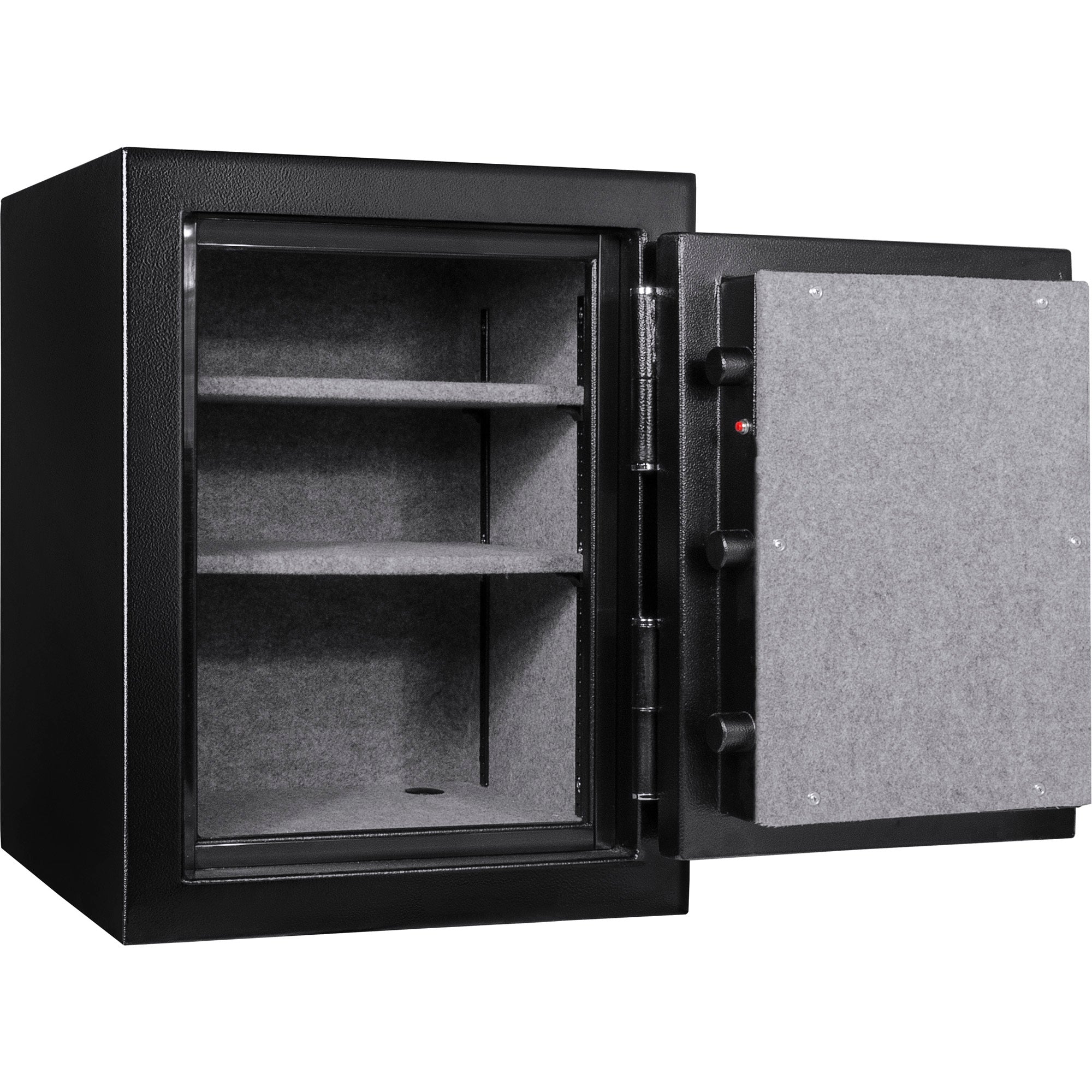 Fireproof Safe Vault with Electronic Lock in Black Steel, 3.51 Cubic Feet - Grand Goldman
