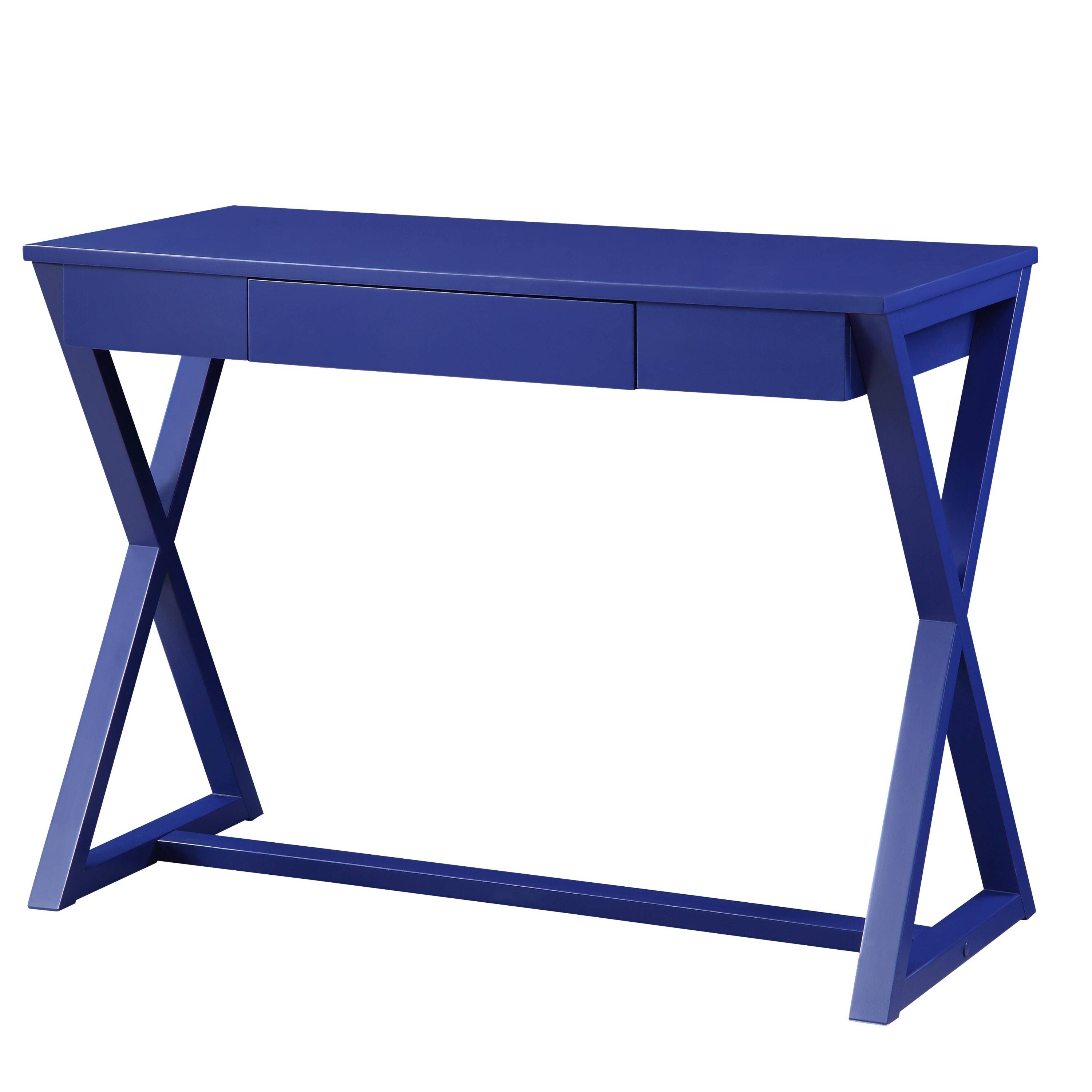 Nalo Twilight Blue Finish Writing Desk - Grand Goldman