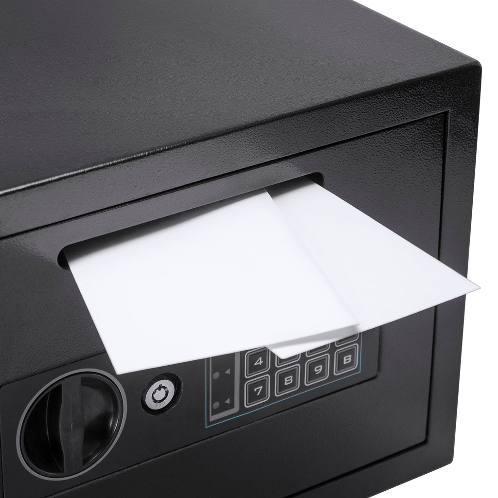 Compact Keypad Depository Safe | Premium Home Decor - Grand Goldman