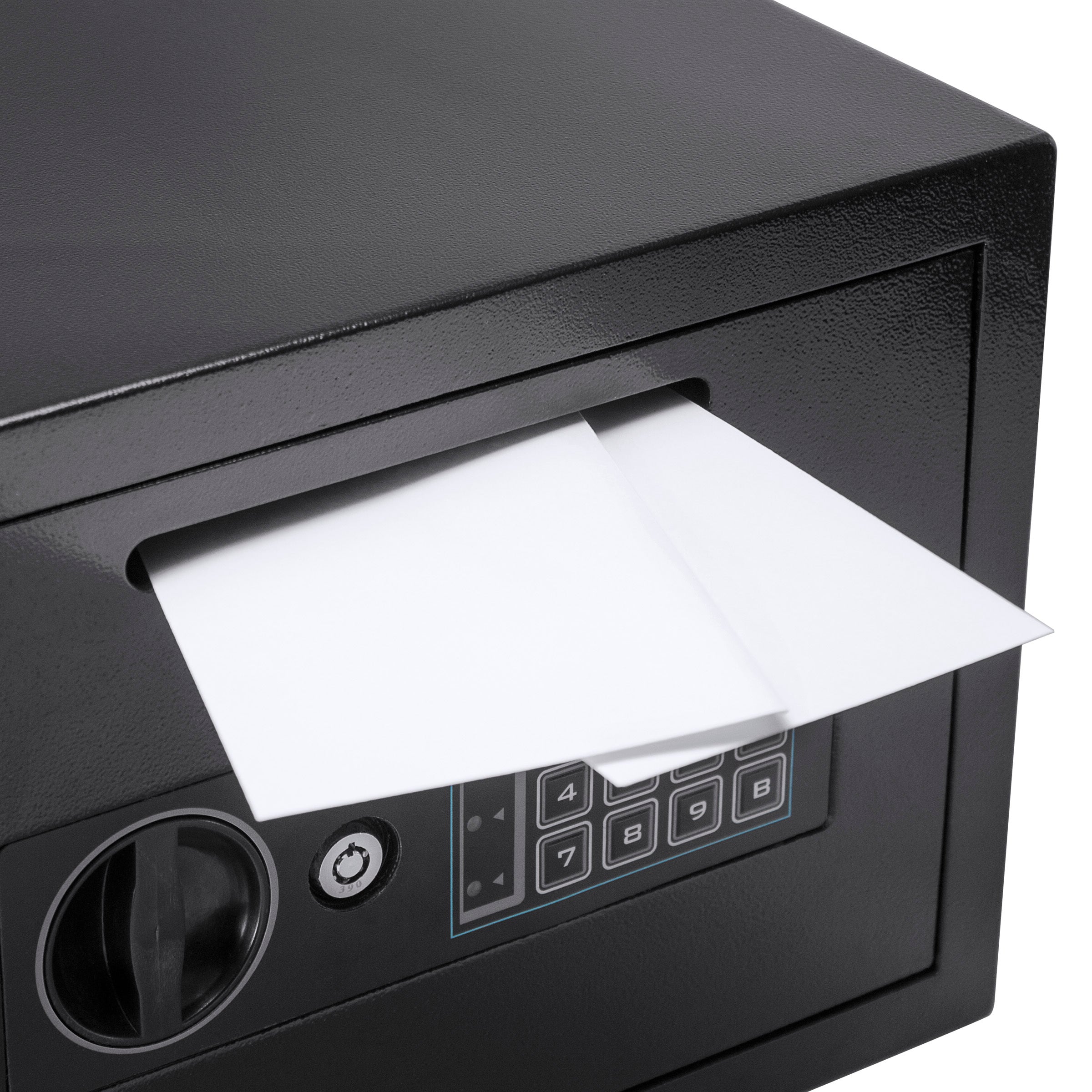 Compact Keypad Depository Safe | Premium Home Decor - Grand Goldman