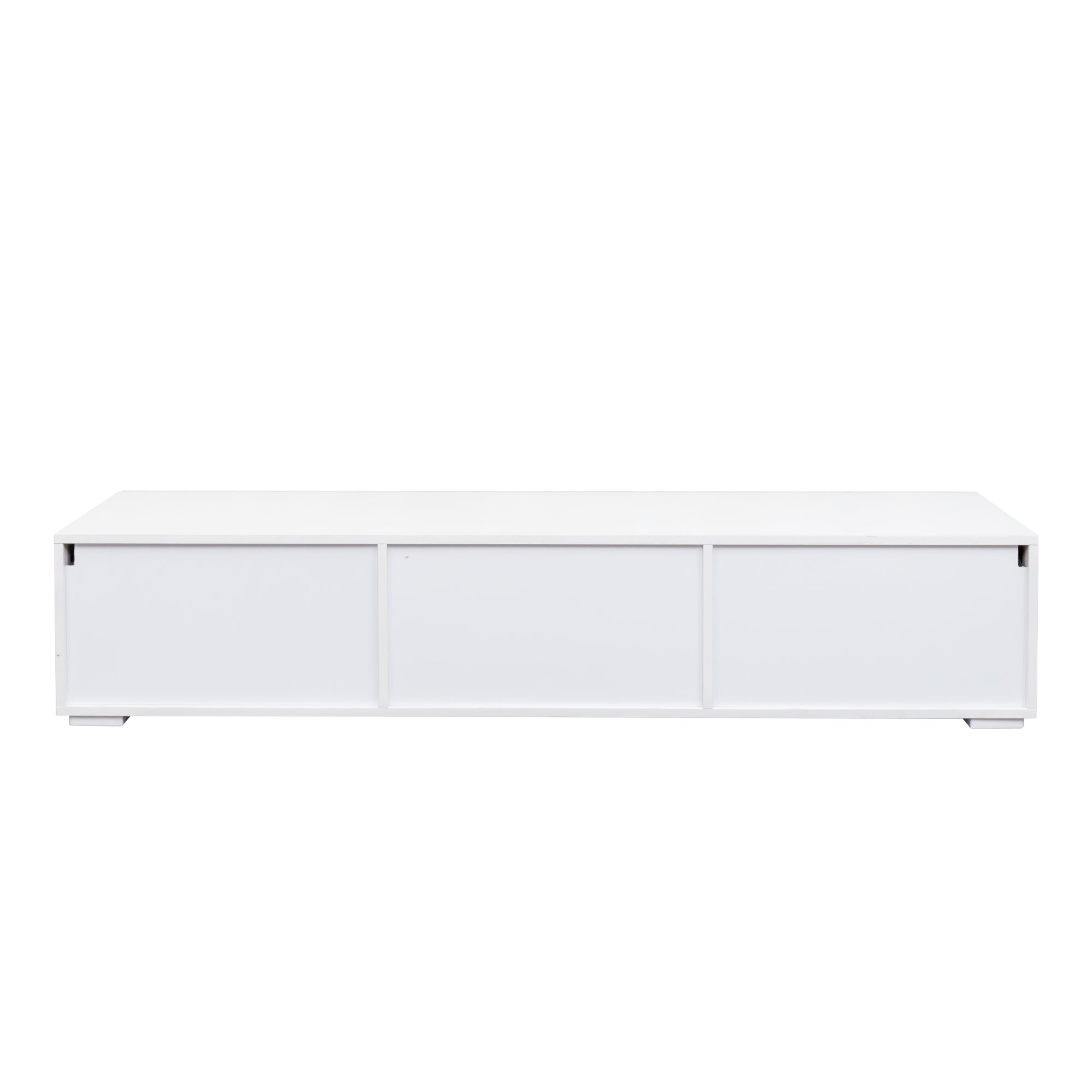Modern Entertainment Center with Storage   Media Console for Living Room - Grand Goldman Shop
