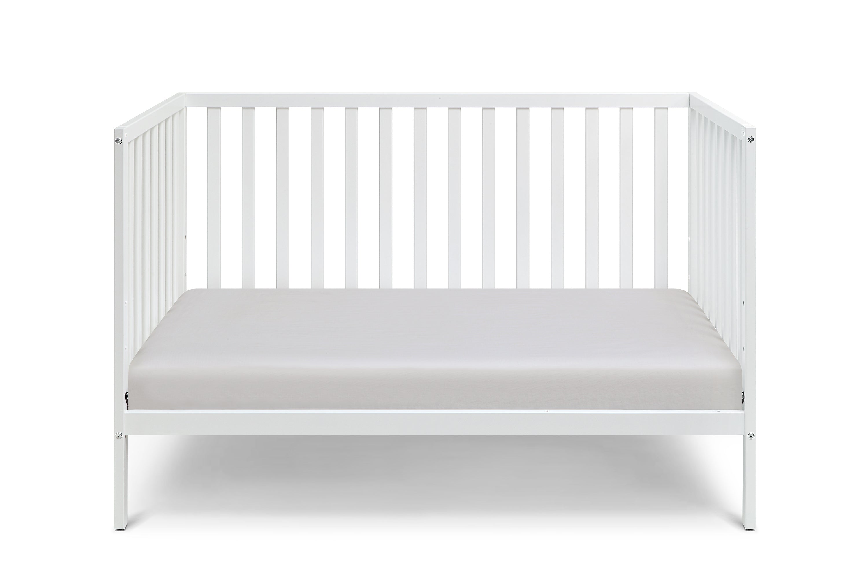 Palmer 3-in-1 Convertible Island Crib White | Premium Home Decor - Grand Goldman